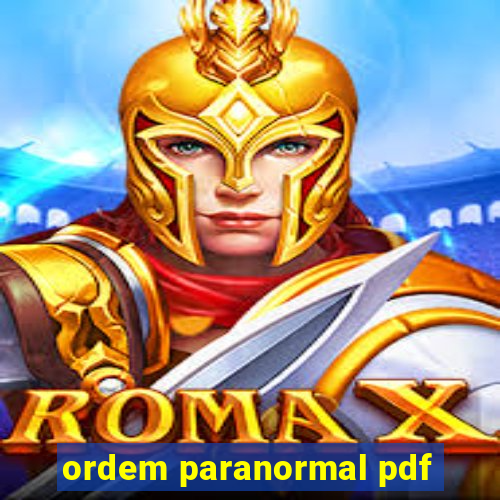 ordem paranormal pdf